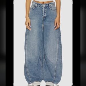 NWT Westward Demi Wide Leg Jeans in Who Is She Size 27